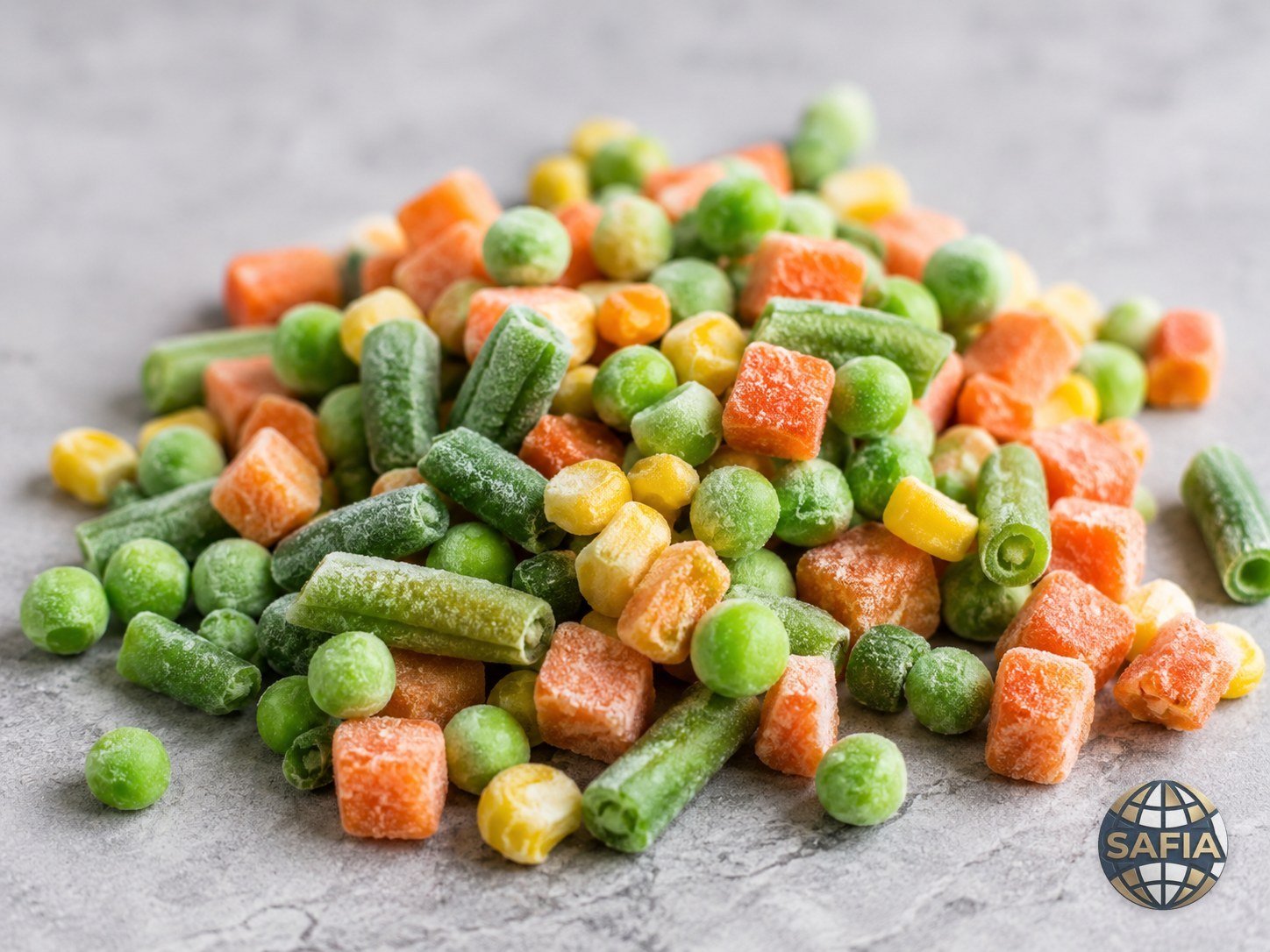 SAFIA premium frozen mixed vegetables