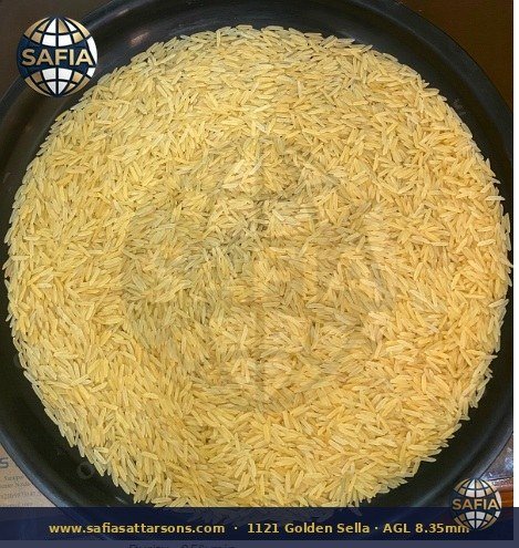1121 Basmati — Golden Sella — SAFIA premium rice