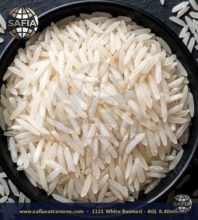 1121 steam rice grains premium quality — representative rice image