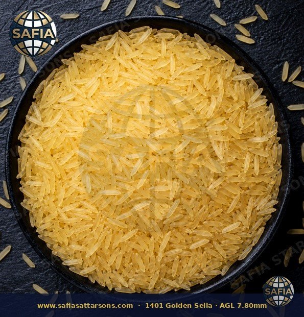 Golden Sella basmati rice — representative rice image